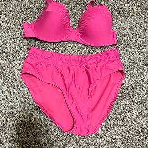 Time and Tru Hot Pink Bikini Set